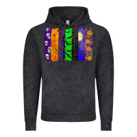 Vintage Black halloween brush stroke Vintage Hoodie - JahusDesignShop
