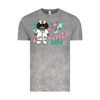 Cloud Rock nurse life afro american nurse Vintage Tee - BarkalooDesign
