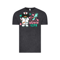 Vintage Black nurse life afro american nurse Vintage Tee - BarkalooDesign