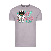 Vintage Zinc nurse life afro american nurse Vintage Tee - BarkalooDesign