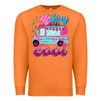 Carrot Stay cool with ice cream van summer Premium Sweatshirt - NancyCooperArtShop