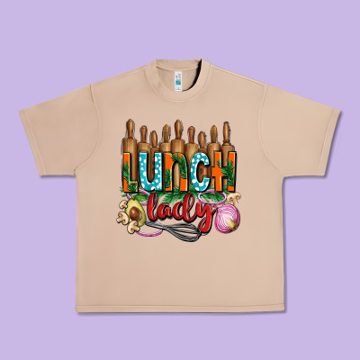 Lunch Lady With Onions Urban Heavy Tee Designed By Adodesignshop
