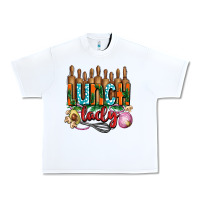 White lunch lady with onions Urban Heavy Tee - AdoDesignShop