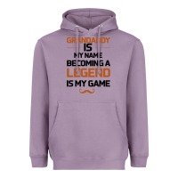 Lavender Grandaddy Is My Name Becoming A Legend Is My Game Heavyweight Hoodie - Bettercallsaul