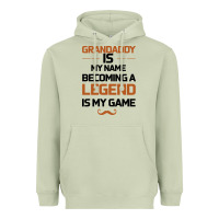 Matcha Grandaddy Is My Name Becoming A Legend Is My Game Heavyweight Hoodie - Bettercallsaul