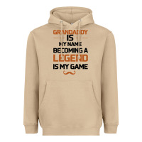 Mushroom Grandaddy Is My Name Becoming A Legend Is My Game Heavyweight Hoodie - Bettercallsaul