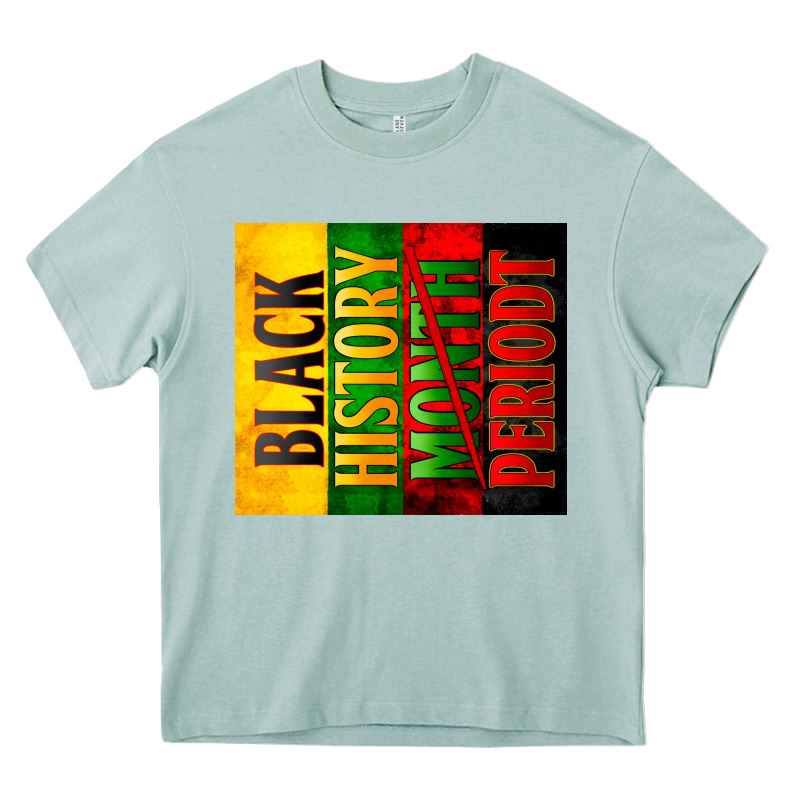 Black History Month Periodt Heavy Core Tee by Zillion Design Studio | Teevron