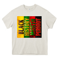 Cream Black History Month periodt Heavy Core Tee - Zillion Design Studio