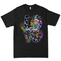 Black love autism Premium Tee - SublimationCraftShop