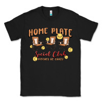 Black glitter softball Classic Tee - MaliasSmallBusiness