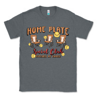 Charcoal Heather glitter softball Classic Tee - MaliasSmallBusiness