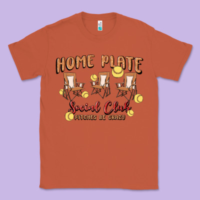 Glitter Softball Classic Tee Designed By Maliassmallbusiness
