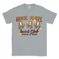 Heather Grey glitter softball Classic Tee - MaliasSmallBusiness