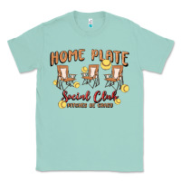 Seafoam glitter softball Classic Tee - MaliasSmallBusiness