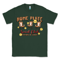 Sports Green glitter softball Classic Tee - MaliasSmallBusiness