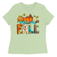 Matcha welcome fall Ladies Tee - Zillion Design Studio