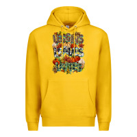 Lemon Leaves lattes Fall pumpkin Premium Hoodie - NancyCooperArtShop