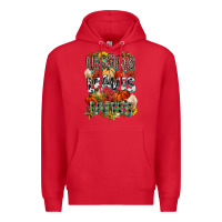 Red Leaves lattes Fall pumpkin Premium Hoodie - NancyCooperArtShop
