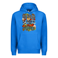 True Royal Leaves lattes Fall pumpkin Premium Hoodie - NancyCooperArtShop