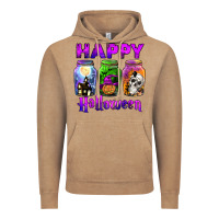 Vintage Coffee happy halloween Vintage Hoodie - JahusDesignShop