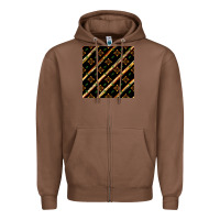 Chestnut african floral seamless pattern Zipper Hoodie - BundleAndBundleShop