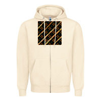Sandshell african floral seamless pattern Zipper Hoodie - BundleAndBundleShop
