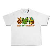 Lunar Rock peace love st patricks day Urban Heavy Tee - NancyCooperArtShop