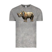 Cloud Rock Rhino Illustrations Vintage Tee - LillyAllenDesigns
