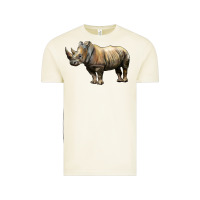 Rhino Illustrations Vintage Tee | Teevron