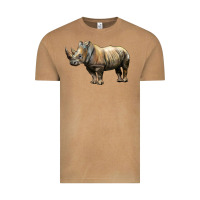 Vintage Camel Rhino Illustrations Vintage Tee - LillyAllenDesigns