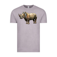 Vintage Zinc Rhino Illustrations Vintage Tee - LillyAllenDesigns