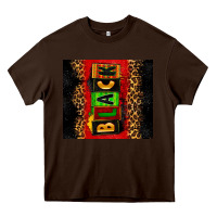 Chocolate Brown Black Heavy Core Tee - Zillion Design Studio