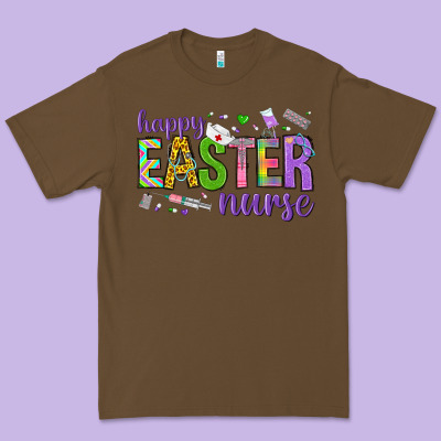 Happy Easter Nurse Premium Tee Designed By Neo Western