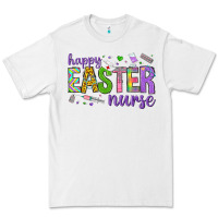 White happy easter nurse Premium Tee - Neo Western
