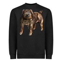 Black Duroc Pig Heavyweight Sweatshirt - LillyAllenDesigns