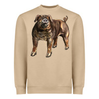 Mushroom Duroc Pig Heavyweight Sweatshirt - LillyAllenDesigns