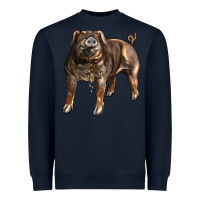 Navy Duroc Pig Heavyweight Sweatshirt - LillyAllenDesigns
