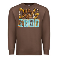 Chestnut Dog Mini with Paw Premium Sweatshirt - texasbilliewilder
