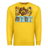 Lemon Dog Mini with Paw Premium Sweatshirt - texasbilliewilder