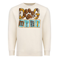 Dog Mini With Paw Premium Sweatshirt | Teevron