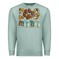 Seafoam Dog Mini with Paw Premium Sweatshirt - texasbilliewilder