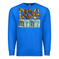 True Royal Dog Mini with Paw Premium Sweatshirt - texasbilliewilder
