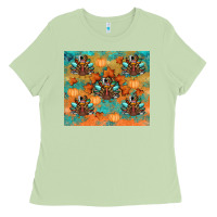 Matcha thanksgiving turkey fall Ladies Tee - RanaPortraitStore