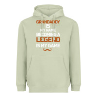 Matcha Grandaddy Is My Name Becoming A Legend Is My Game Heavyweight Hoodie - Bettercallsaul