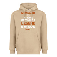Mushroom Grandaddy Is My Name Becoming A Legend Is My Game Heavyweight Hoodie - Bettercallsaul