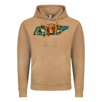 Vintage Camel tennessee map long haired cow Vintage Hoodie - Jasminsmagicworld
