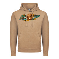 Vintage Coffee tennessee map long haired cow Vintage Hoodie - Jasminsmagicworld
