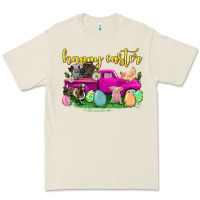 Bone happy easter truck with farm animal Premium Tee - Neo Western