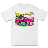 Happy Easter Truck With Farm Animal Premium Tee | Teevron