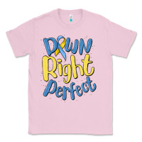 Bubblegum Pink down right perfect Classic Tee - MaliasSmallBusiness